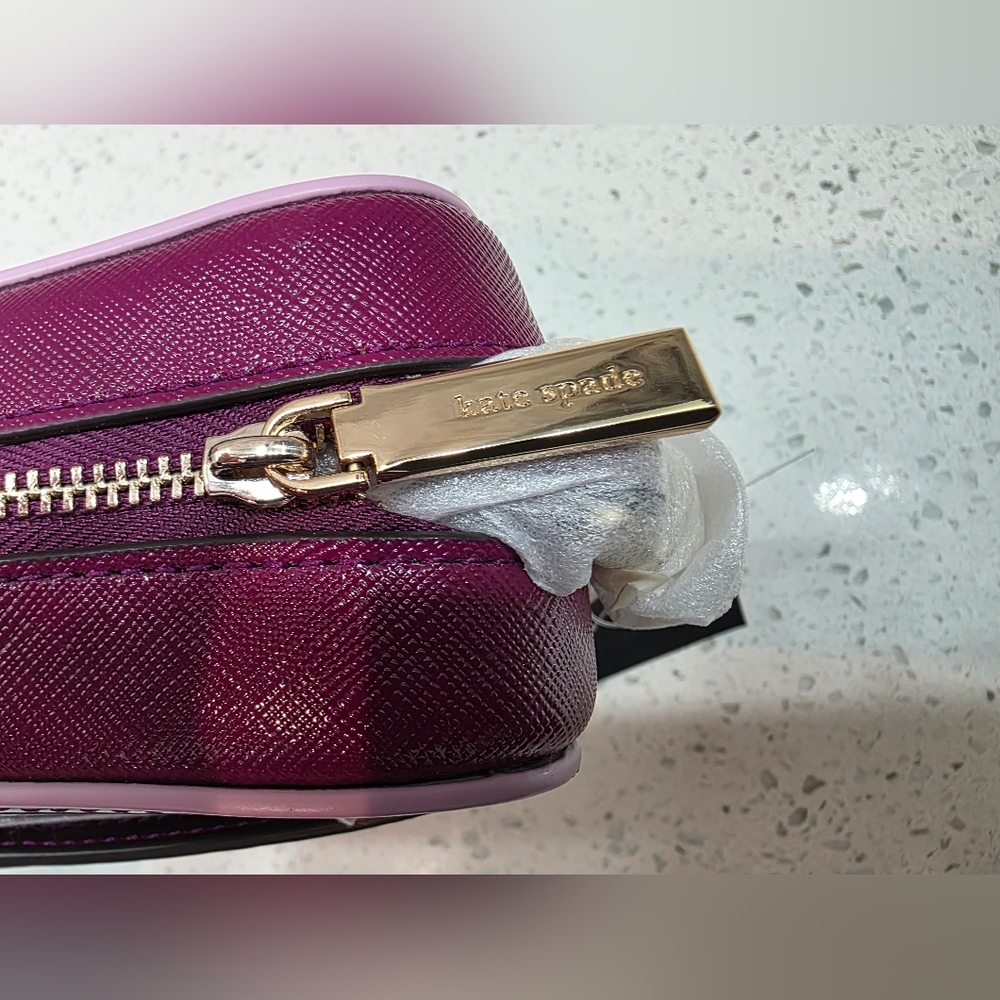 Kate Spade Camera Bag Crossbody - Magenta - New!!! - Picture 8 of 12